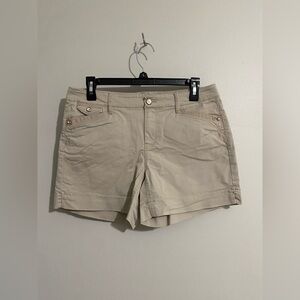 Tan Shorts from White House Black Market